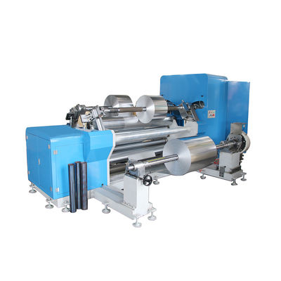 1650mm Aluminiumfolie Roll Slitter Rewinder Maschine für Fall Verpackung Luftdruck 0,6Mpa