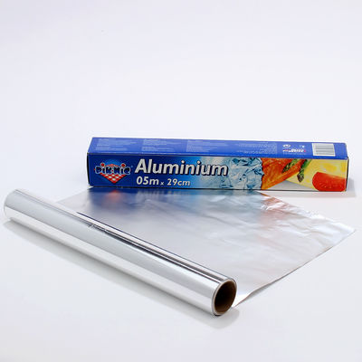 Customized Logo Küche Silber Aluminiumfolie Papier für Koch- und Verpackungsmaterialien