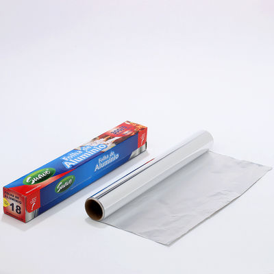 Customized Logo Küche Silber Aluminiumfolie Papier für Koch- und Verpackungsmaterialien