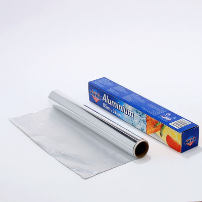 Customized Logo Küche Silber Aluminiumfolie Papier für Koch- und Verpackungsmaterialien