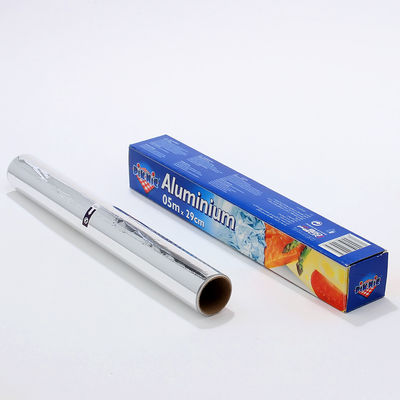 Customized Logo Küche Silber Aluminiumfolie Papier für Koch- und Verpackungsmaterialien