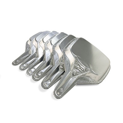 Rechteckige Aluminiumfolie Backpfanne Aluminiumfolie-Tray mit Griff für Lebensmittelverpackungen