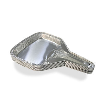 Rechteckige Aluminiumfolie Backpfanne Aluminiumfolie-Tray mit Griff für Lebensmittelverpackungen