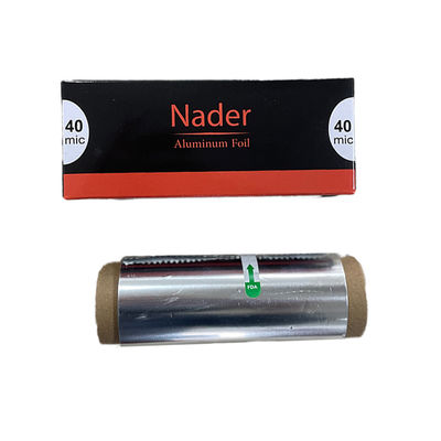 Anpassen Breite Salon Folie für Schönheitssalon durch Silber Aluminium Folie Rollen