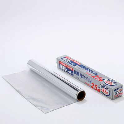 Custom 8011 Soft Temper Kitchen Zinn Silberfolie Papier Lebensmittelverpackung Aluminiumfolie Roll