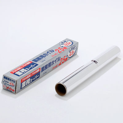 Custom 8011 Soft Temper Kitchen Zinn Silberfolie Papier Lebensmittelverpackung Aluminiumfolie Roll