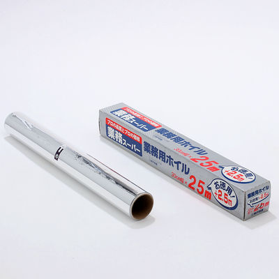 Custom 8011 Soft Temper Kitchen Zinn Silberfolie Papier Lebensmittelverpackung Aluminiumfolie Roll