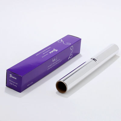 Einwegfolie aus Aluminium für Lebensmittelverpackungen Hitzebeständig und Silberlegierung 8011