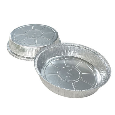 Spezielle Lebensmittelverpackung Behälter Pizza Backpannen Einweg Rund Aluminiumfolie Tray