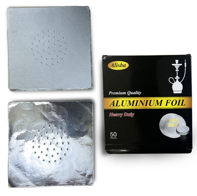 Anpassungsbreite zusammengesetzte Behandlung Shisha Hookah Aluminiumfolie mit Löchern