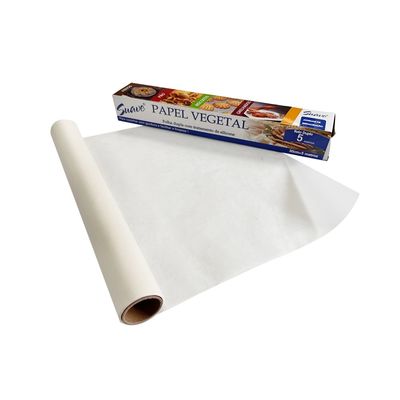 Weit verbreitete wasserdichte, fettdichte, luftfeste Parchmentpapierrolle mit Freisetzungspapier