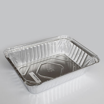 3003 Aluminiumfolie-Trey kundenspezifischer Behälter Runde Pfanne perfekt für Lebensmittelverpackungen
