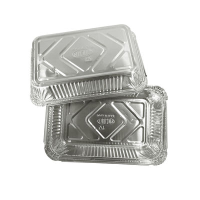 Lebensmittelverpackungsprozess Zellstoffformung Aluminiumfolie Ofenfach für bequemes Backen