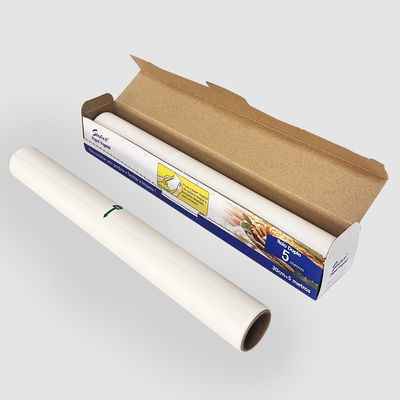 Bequeme Küche Weiße Silikon Backpapierrolle mit chemischer Zellstoff und Langlebigkeit