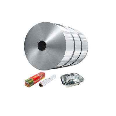 Weiches Temperat 1235 8011 8079 Lebensmittel Aluminiumfolie Papierspule für die Küche