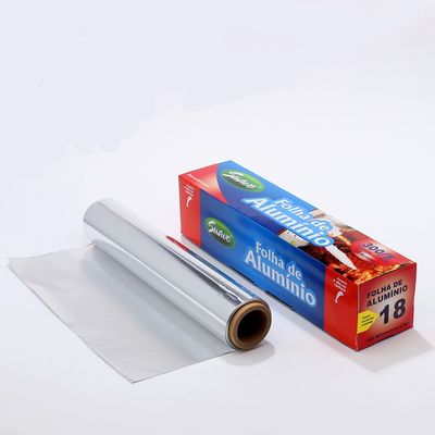 Soft Temper Silber Küche 8011 Aluminiumfolie Rollen für Einweg-Catering-Zinnfolie