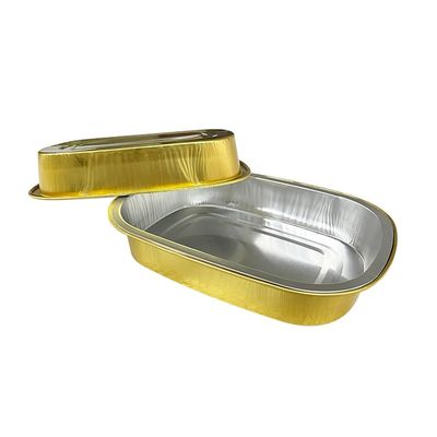 Aluminiumfolie Lebensmittelbehälter Warm- und Kaltverwertbar Mahlzeitvorbereitung Einwegplatten aus Silberfolie