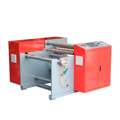 Stretch Film Schneiden und Wickeln Rollenformmaschine mit Magnetpulverkupplung
