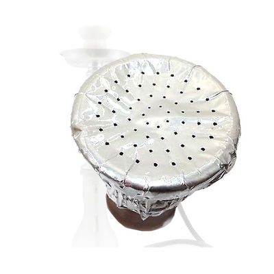 Anpassungsbreite Hookah Zubehör Aluminiumfolie Hookah Shisha Folie mit Loch