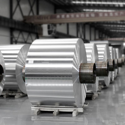 18 Mikron Lebensmittelverpackungspapier Aluminiumfolie Jumbo-Rolle mit individueller Dicke