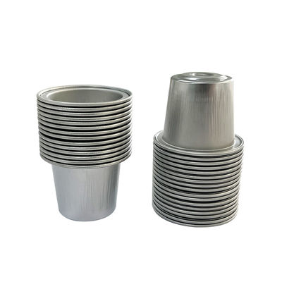 Umweltschonende Aluminiumfolie Kaffeepulverbehälter für den Zellstoffformprozess