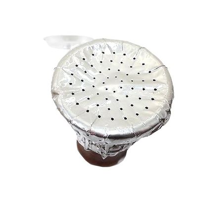 Soft Temper 100 Stück vorgepunktetes Aluminiumfolie Papier für runden Wasserpfeife