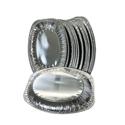 Prozessart Zellstoffformung Aluminiumveranstaltung Catering-Trays für Brathähnchen und Fisch