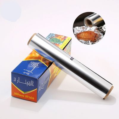 Küche 75 Quadratmeter Lebensmittelverpackung Catering Aluminiumfolie Rollen mit individueller Dicke