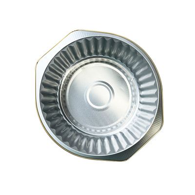 Umweltschonende Vorteile Einweg-Aluminiumfolie Runde Tiefenbehälter