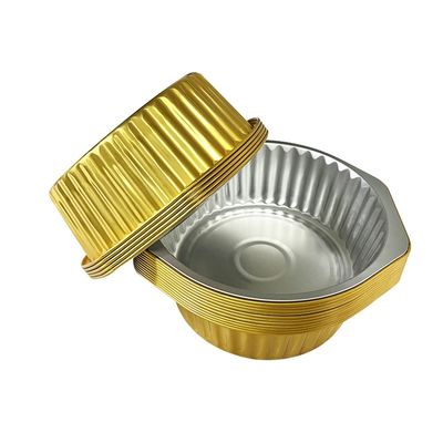 Umweltschonende Vorteile Einweg-Aluminiumfolie Runde Tiefenbehälter