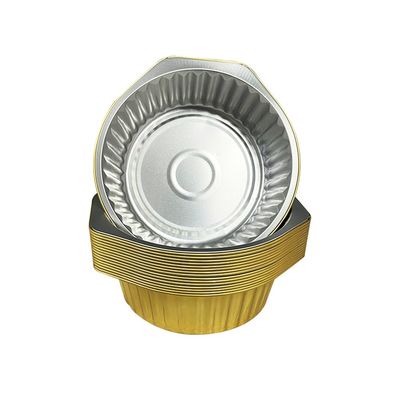 Umweltschonende Vorteile Einweg-Aluminiumfolie Runde Tiefenbehälter