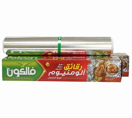 Küche 25 Quadratfuß Hitzebeständige Lebensmittelpapierrolle Anpassen Länge Aluminiumfolie Roll