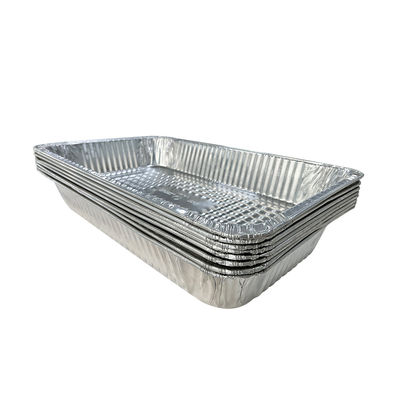 Halbgroße Aluminiumbehälter für Lebensmittelverpackungen