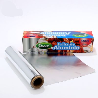 150m Schwerlast 30cm 45cm Papier Aluminiumfolie in Rollen angepasste Länge zum Backen