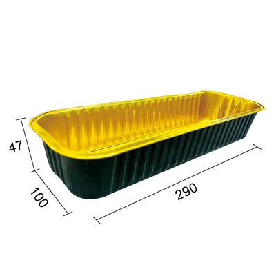 Farbenfrohe Einwegkuchenwerkzeuge Aluminiumfolie Behälter Behälter für Tierfutter Verpackung