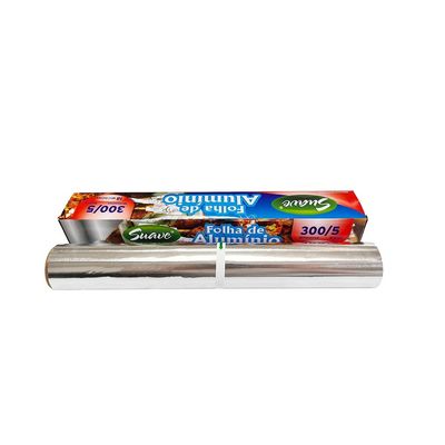 Verpackung aus Silberfolie