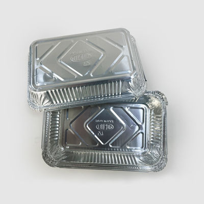 Lebensmittelqualität Silber 8389 Aluminiumfolie Behälter für die Verpackung von warmen Lebensmitteln Aluminiummaterial