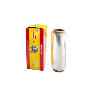 Einwegpapier aus Aluminiumfolie aus Silber 8011 für Friseure mit einer Dicke von 20-50 μm