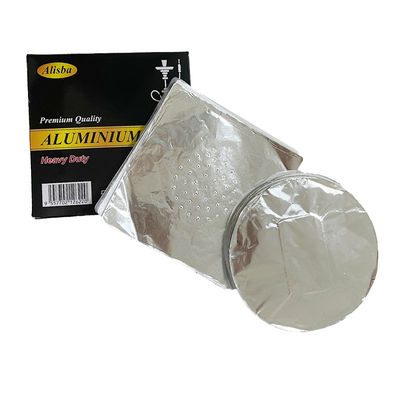 Individuelle Dicke 120 mm Runde Größe Einweg-Aluminium-Shisha-Folie für Wasserpfeifen