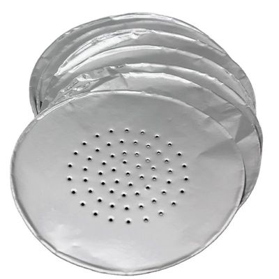 Individuelle Dicke 120 mm Runde Größe Einweg-Aluminium-Shisha-Folie für Wasserpfeifen