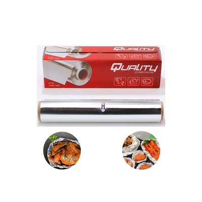 Lebensmittelpapier Aluminium Bbq Backfolie Verpackungspapier mit individueller Dicke