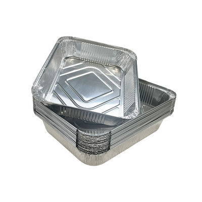 Benutzerdefiniertes Logo Akzeptiert Aluminiumfolie-Pannen zum Backen und Speichern von Lebensmitteln