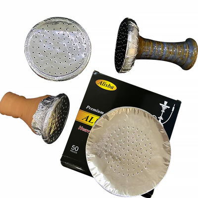 Wasserpfefferpapier 0,03 mm Dicke 120 mm Breite runde Aluminiumfolie mit 8011 Legierung und Silber
