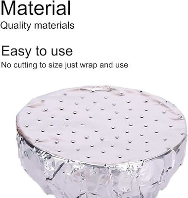 Persönliche Länge Aluminiumfolie Papier Wasserpfeifen 0,03MM Für alle Wasserpfeifen 50 Stück Pack