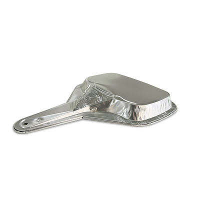 Anpassungen für große Stückchen gegrilltes Huhn Aluminiumfolie-Trays Prozess-Typ Zellstoffformung