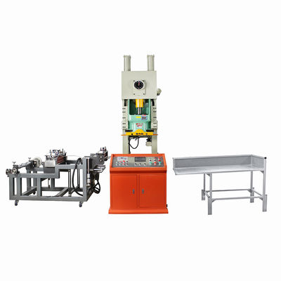 Elektrisch angetriebene halbautomatische Aluminiumfolie-Container-Punktmaschine für Gehäuseverpackungen