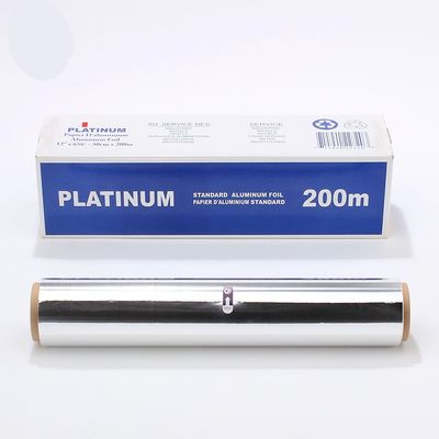 Küchen- und Lebensmittelqualität Customized Logo 8011 Haushalts Aluminium-Zinnfolie für die Verpackung von Lebensmitteln