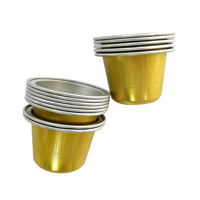angepasste, biologisch abbaubare Aluminiumfolie-Verpackung für die Wärmesiegelung leerer Kaffeekapseln