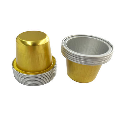 angepasste, biologisch abbaubare Aluminiumfolie-Verpackung für die Wärmesiegelung leerer Kaffeekapseln