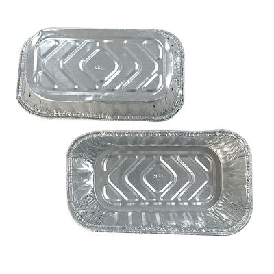 Rechteckige Brötchenpfanne Cupcake Form Aluminiumfolie Kuchen Backofen für Lebensmittelbehälter